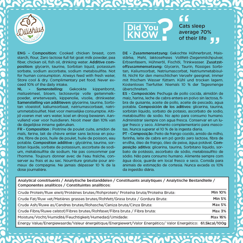 Goat Cheese Trainers for Cats 30g