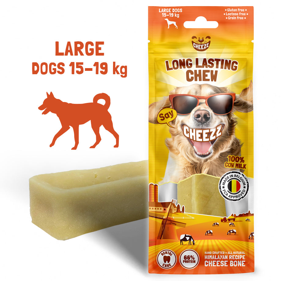 Himalayan Dog Chews in Ziplock bag