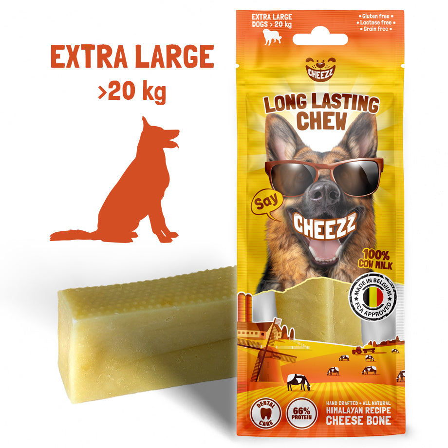 Himalayan Dog Chews in Ziplock bag