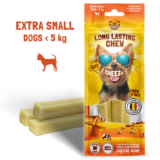 Himalayan Dog Chews in Ziplock bag