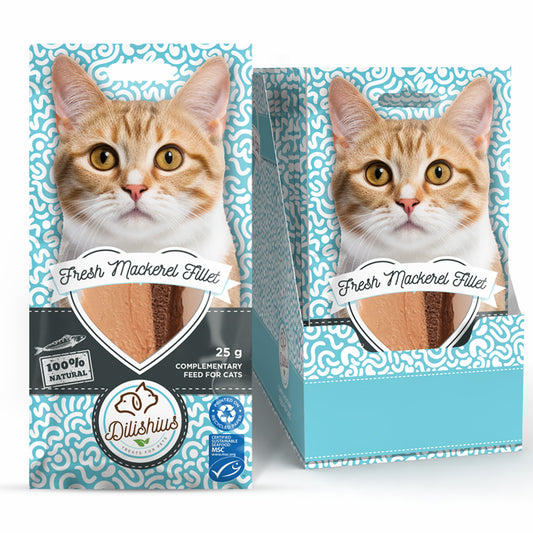 100% Fresh Filet Grill Mackerel 25g