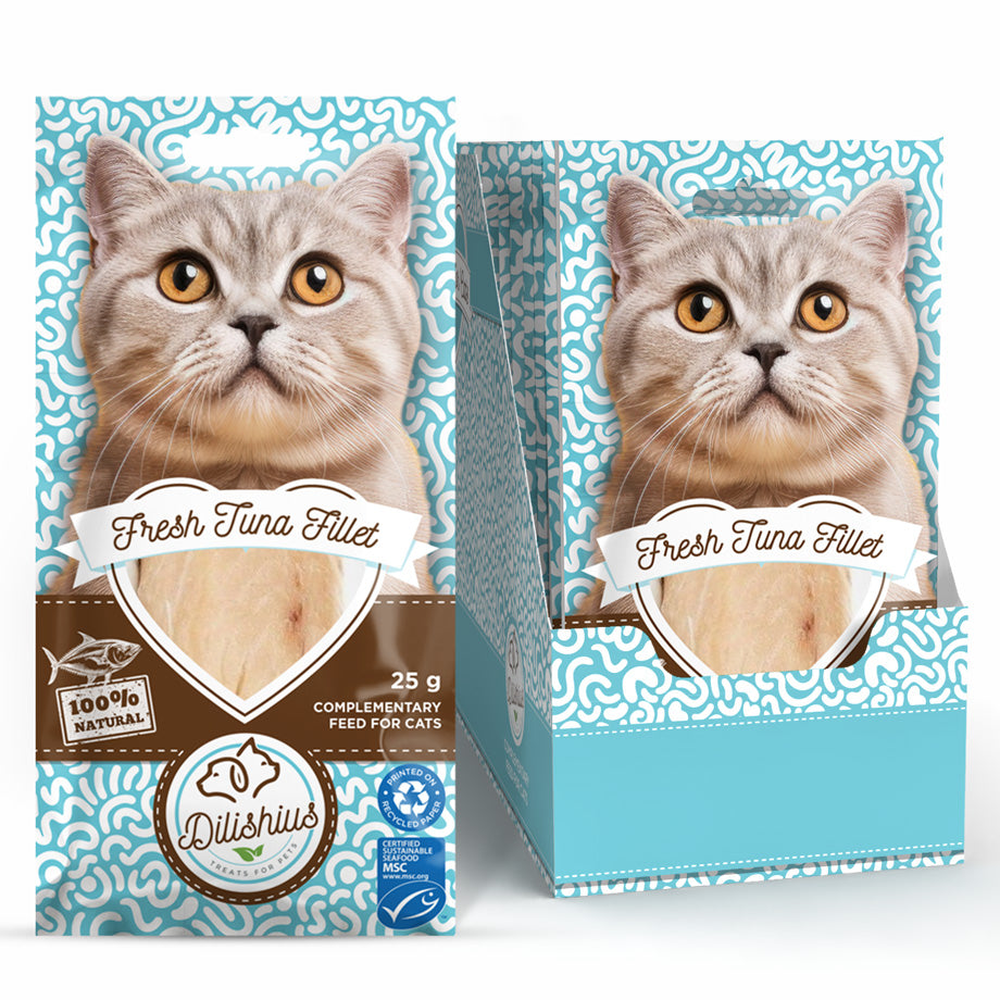 100% Fresh Tuna Filet 25g