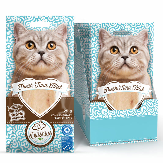 100% Fresh Tuna Filet 25g