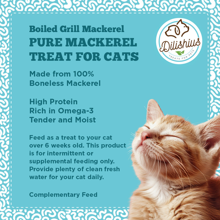 100% Fresh Filet Grill Mackerel 25g