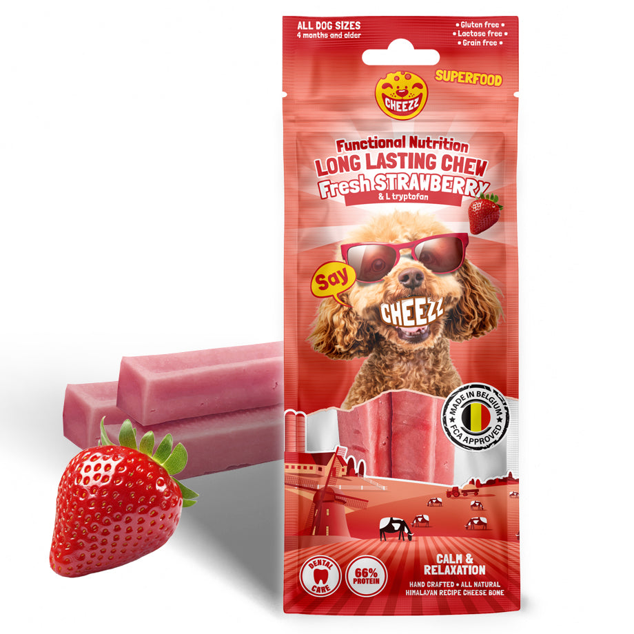 Functional Dog Chews - Strawberry